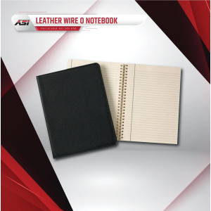 Leather Wire O Notebook(DP)