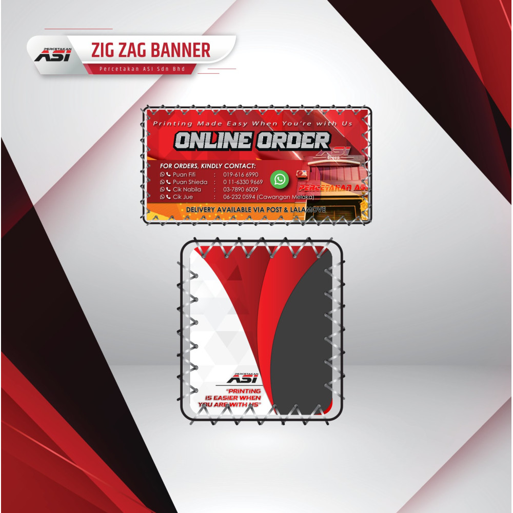 Zig Zag Banner Zig Zag Banner