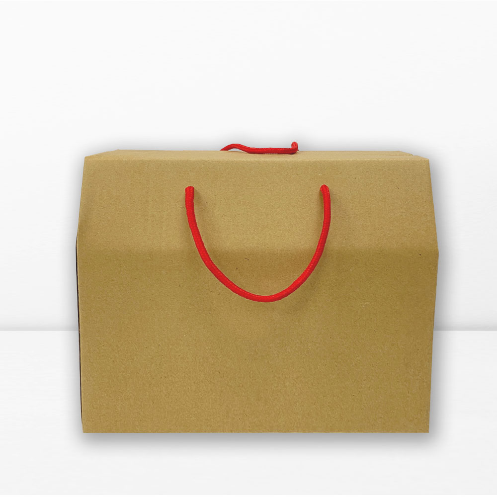 A Gift Box Packaging With Handle (0)