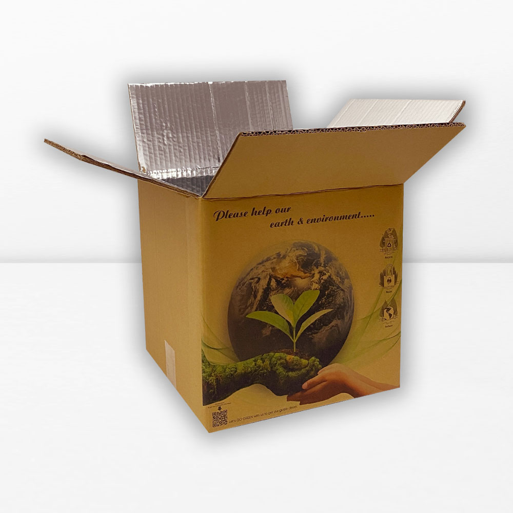 Regular Slotted Carton With Metalized Film Box (0)